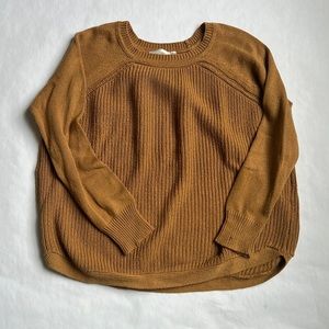 RD Style - XL - Cotton Blend Chunky Knit Camel Sweater - Stitch Fix